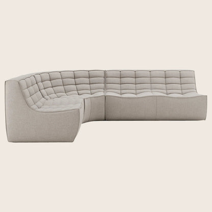 N701 Modular Round-Corner Sectional