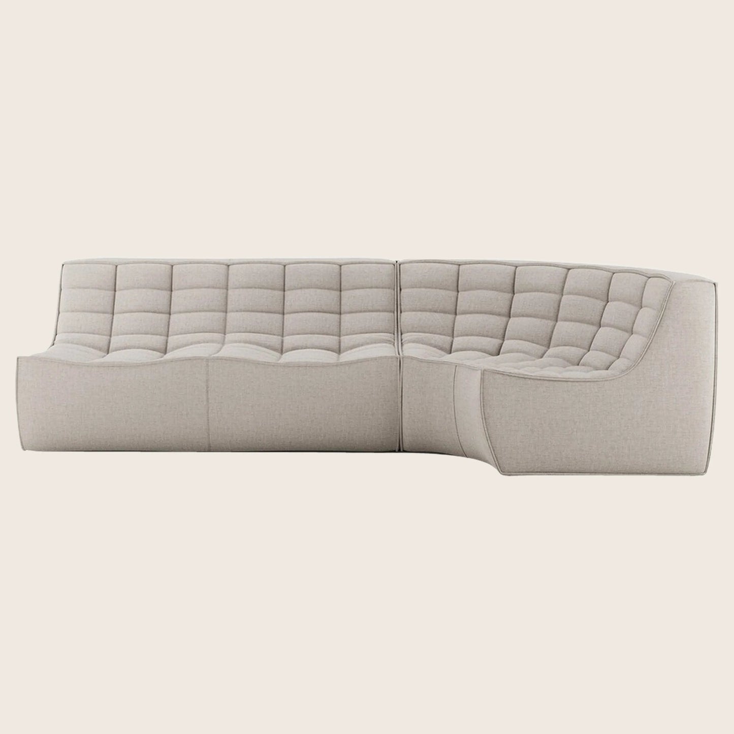 N701 Modular Round-Corner Sectional