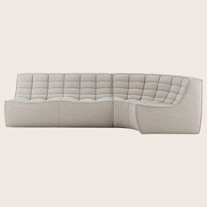 N701 Modular Round-Corner Sectional