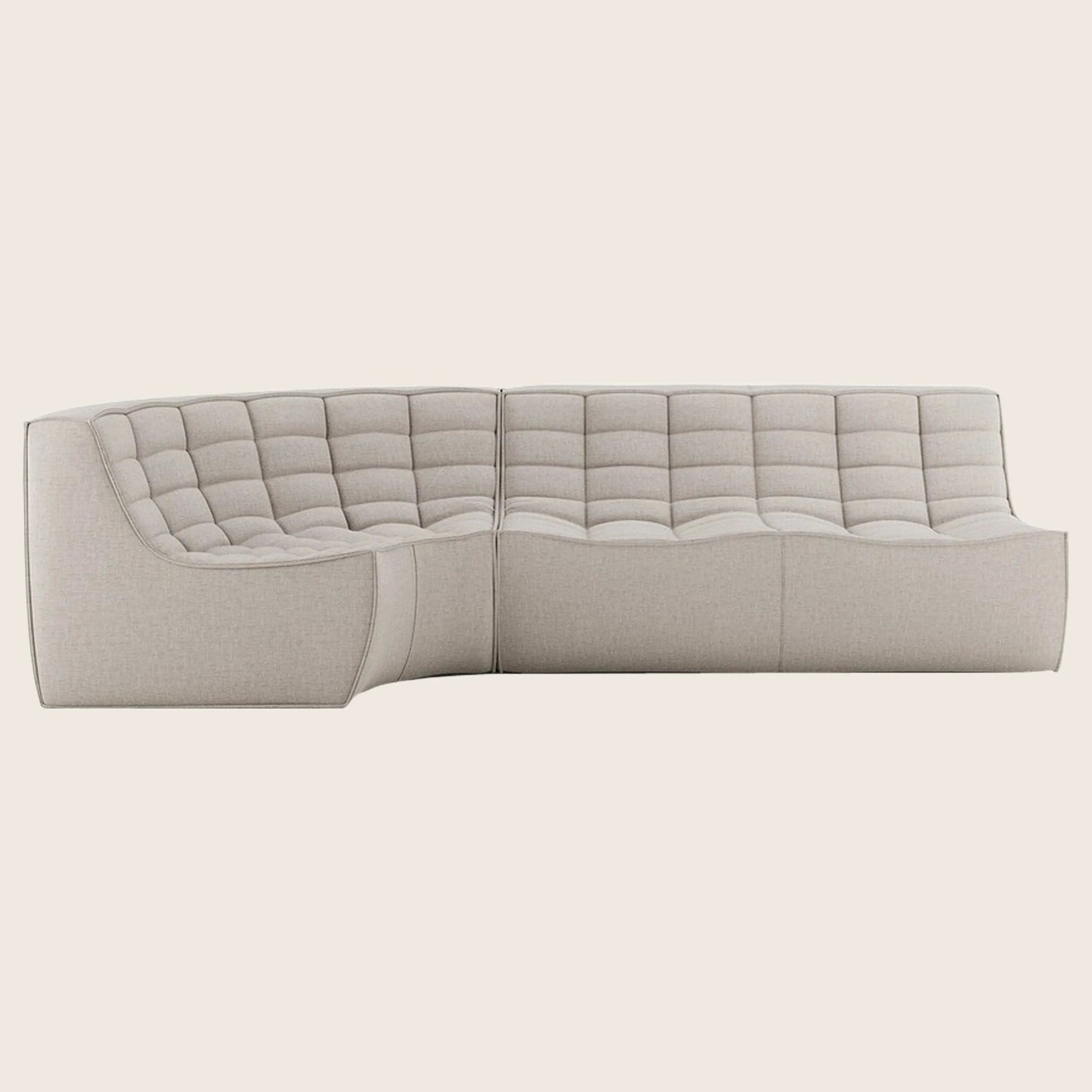 N701 Modular Round-Corner Sectional