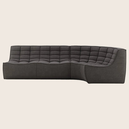 N701 Modular Round-Corner Sectional