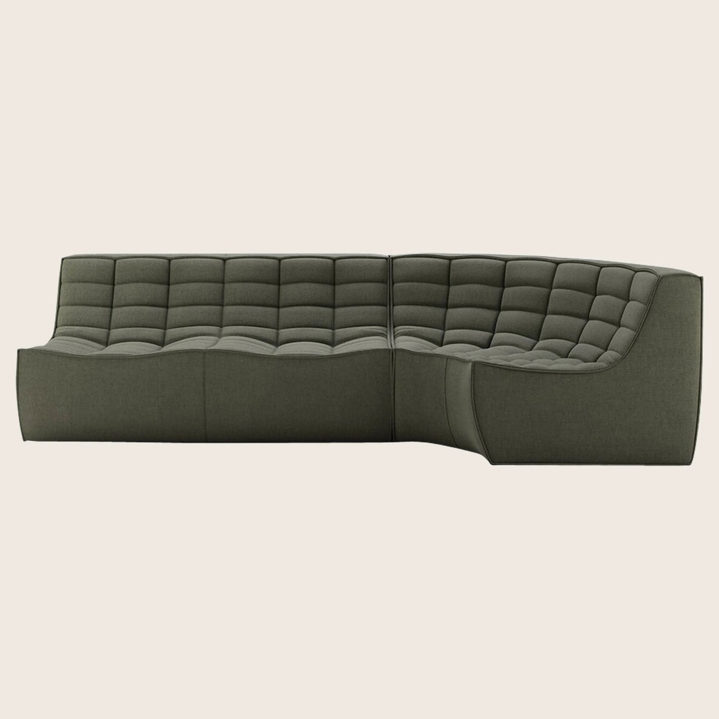 N701 Modular Round-Corner Sectional
