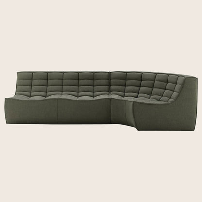 N701 Modular Round-Corner Sectional
