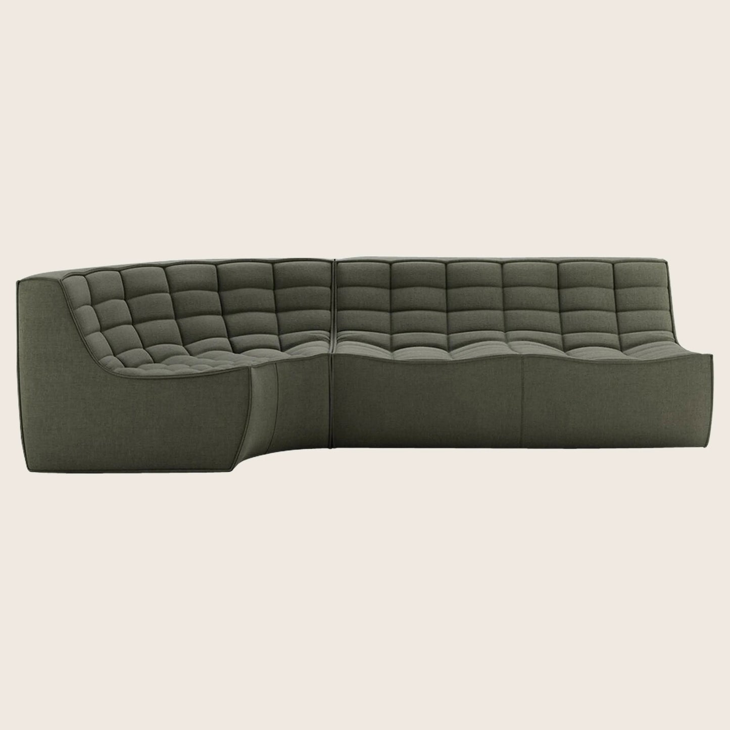 N701 Modular Round-Corner Sectional