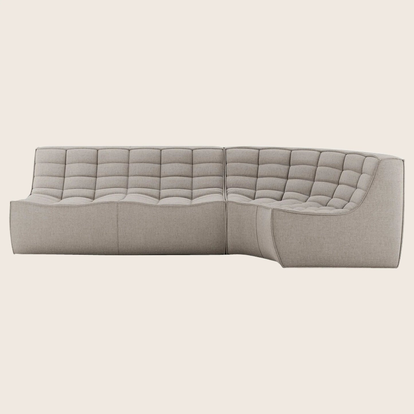 N701 Modular Round-Corner Sectional