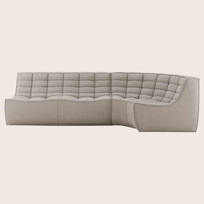N701 Modular Round-Corner Sectional