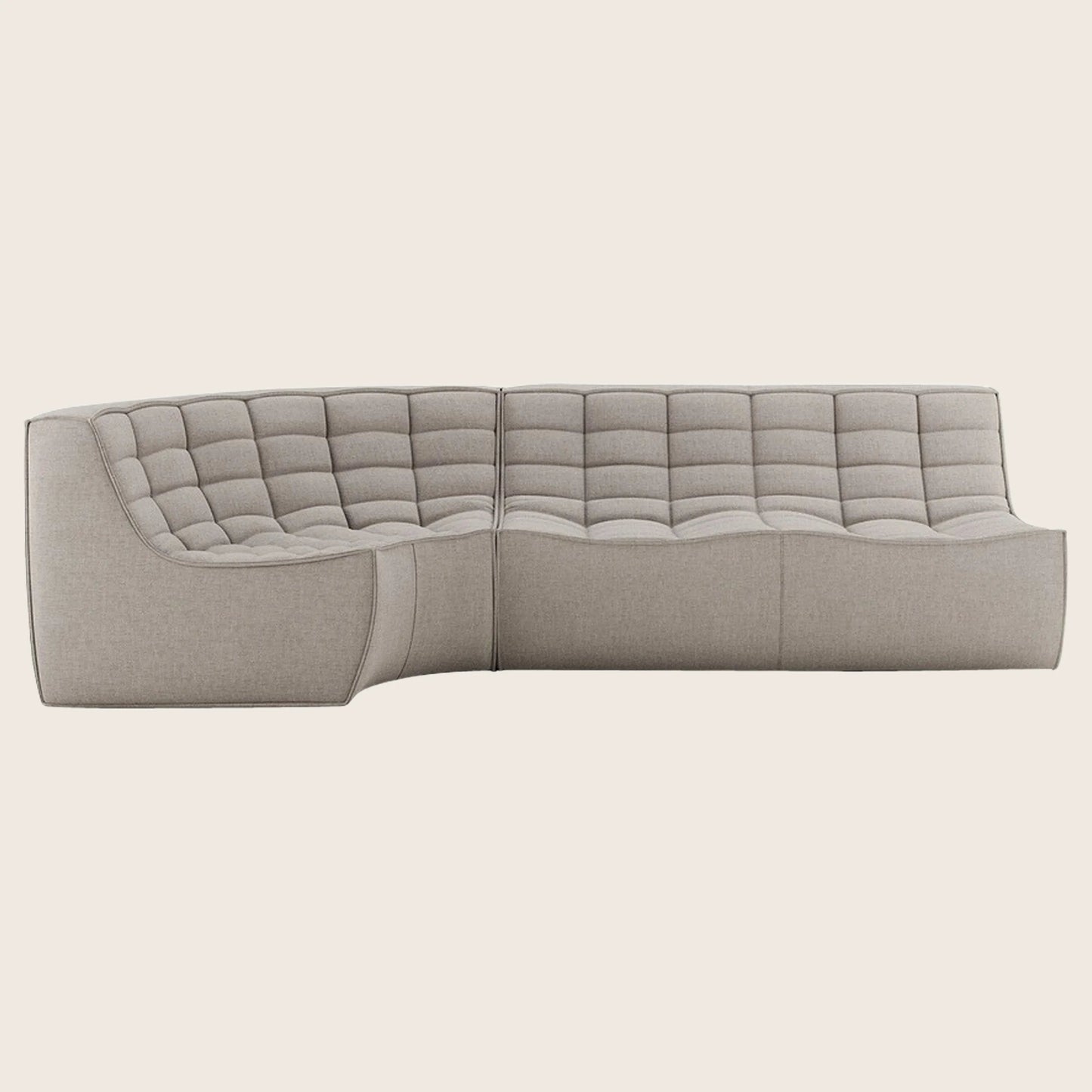 N701 Modular Round-Corner Sectional