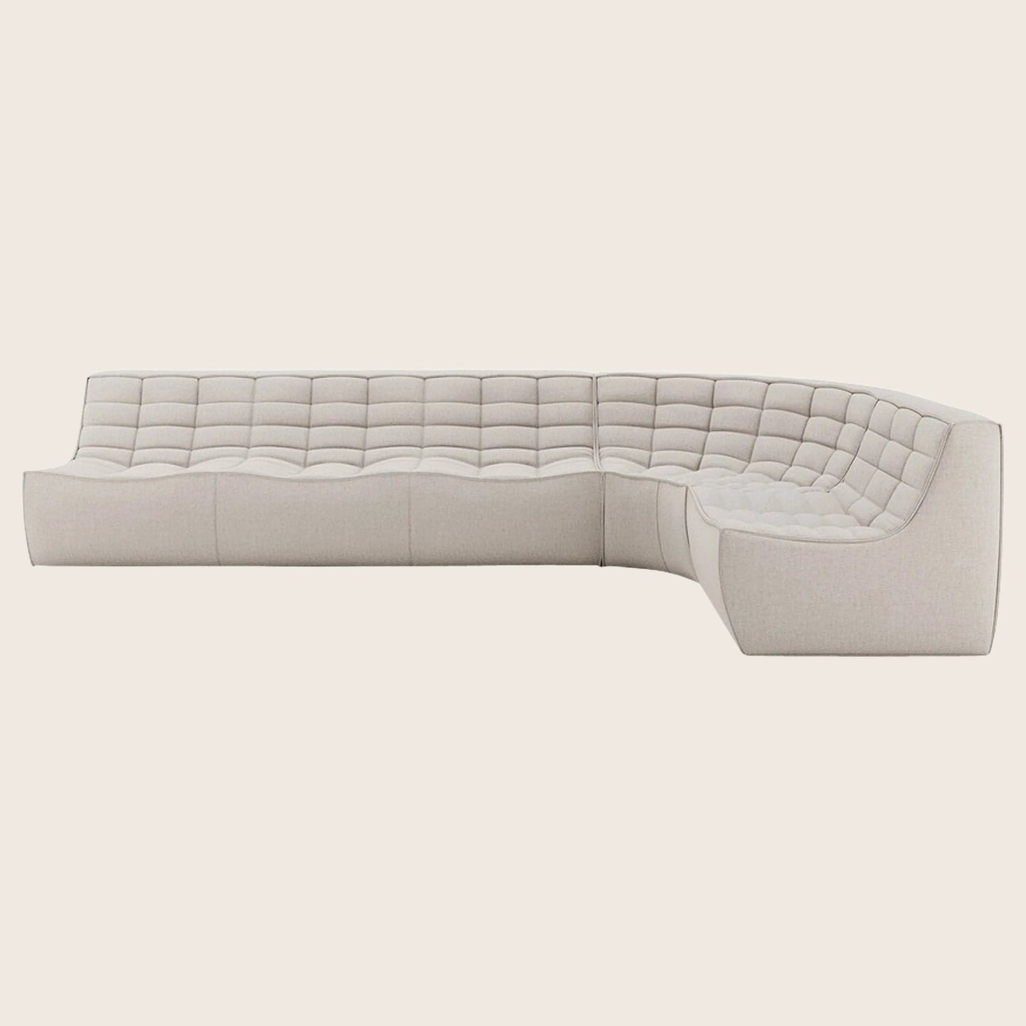 N701 Modular Round-Corner Sectional