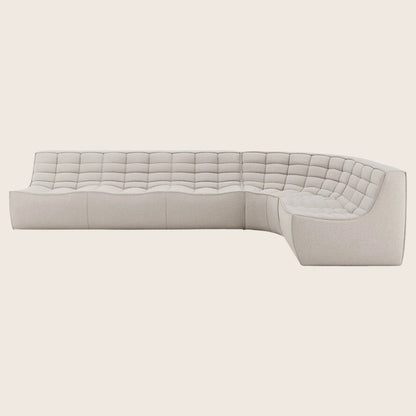 N701 Modular Round-Corner Sectional