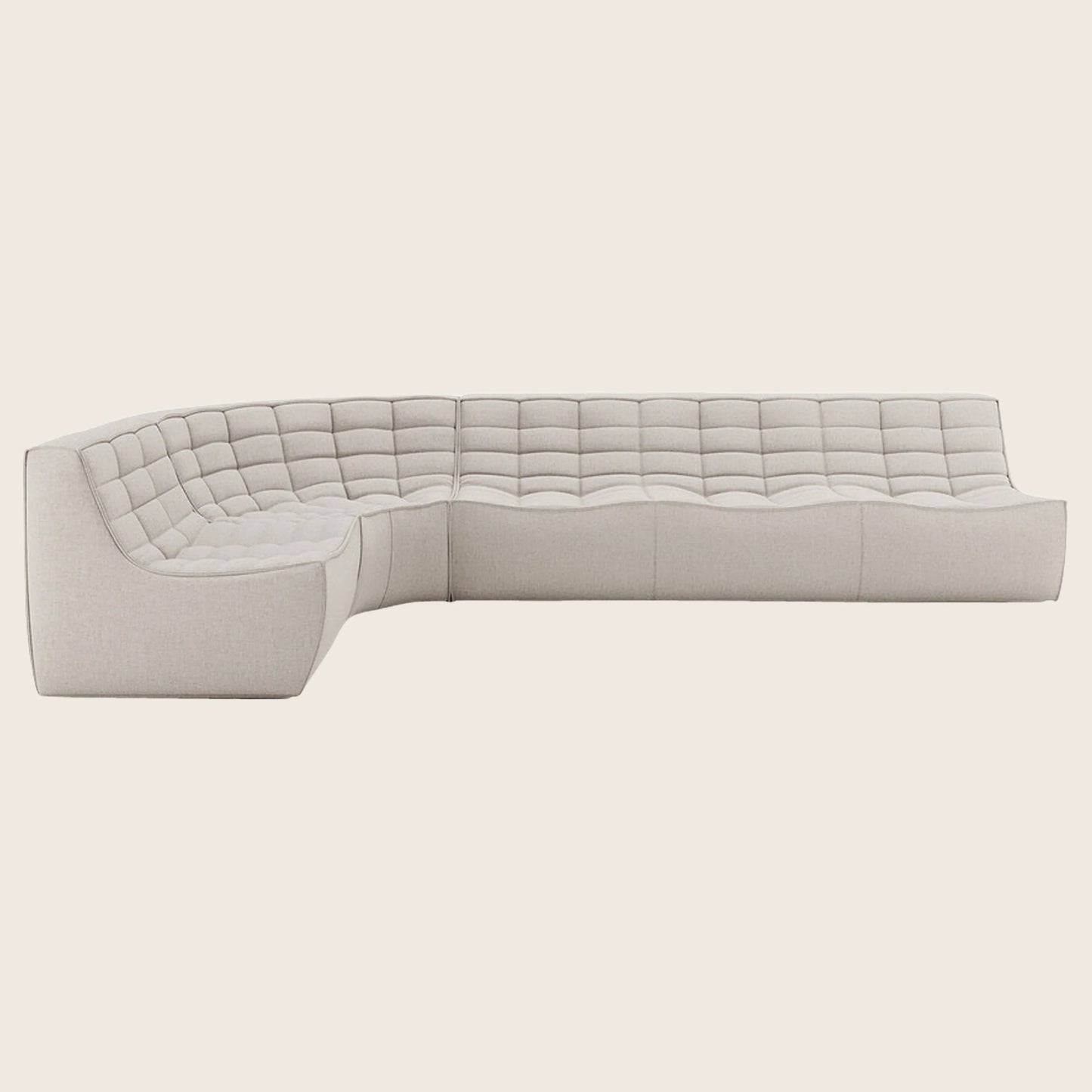 N701 Modular Round-Corner Sectional