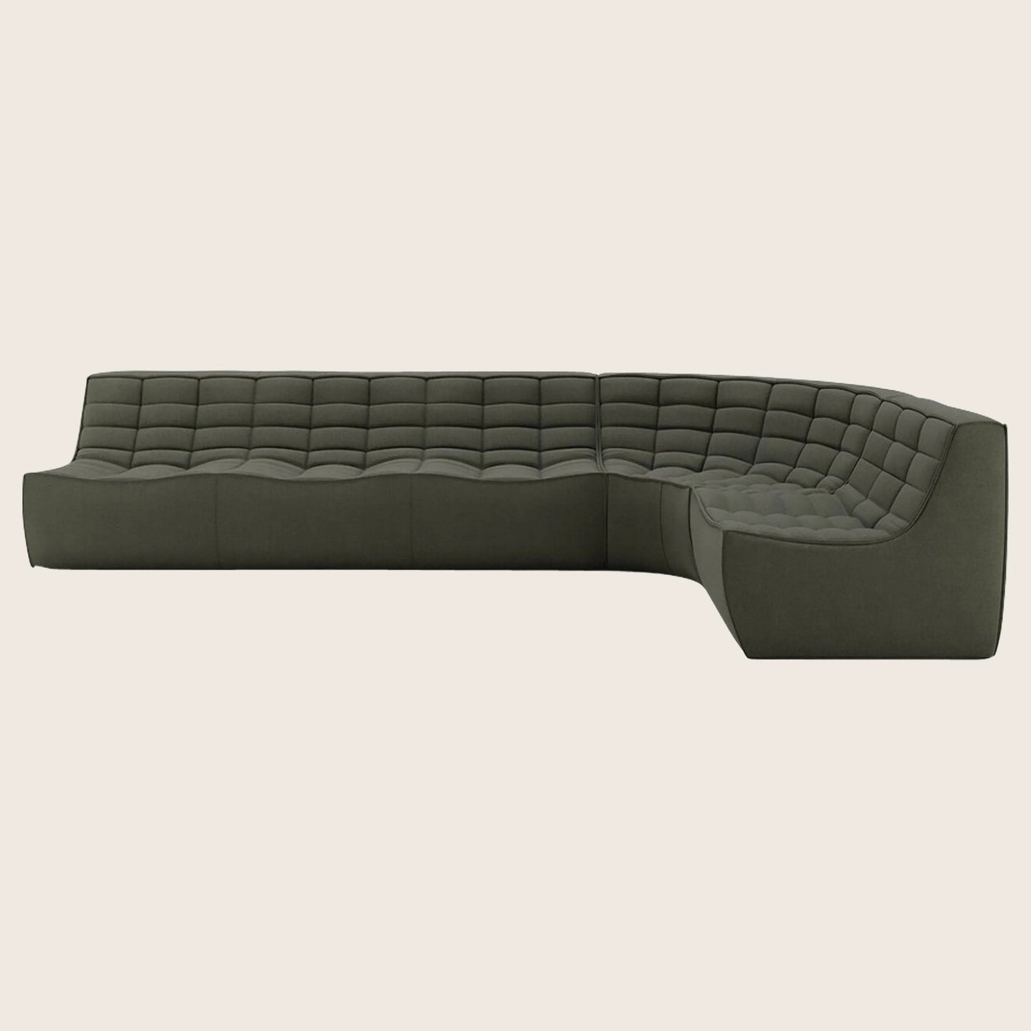 N701 Modular Round-Corner Sectional