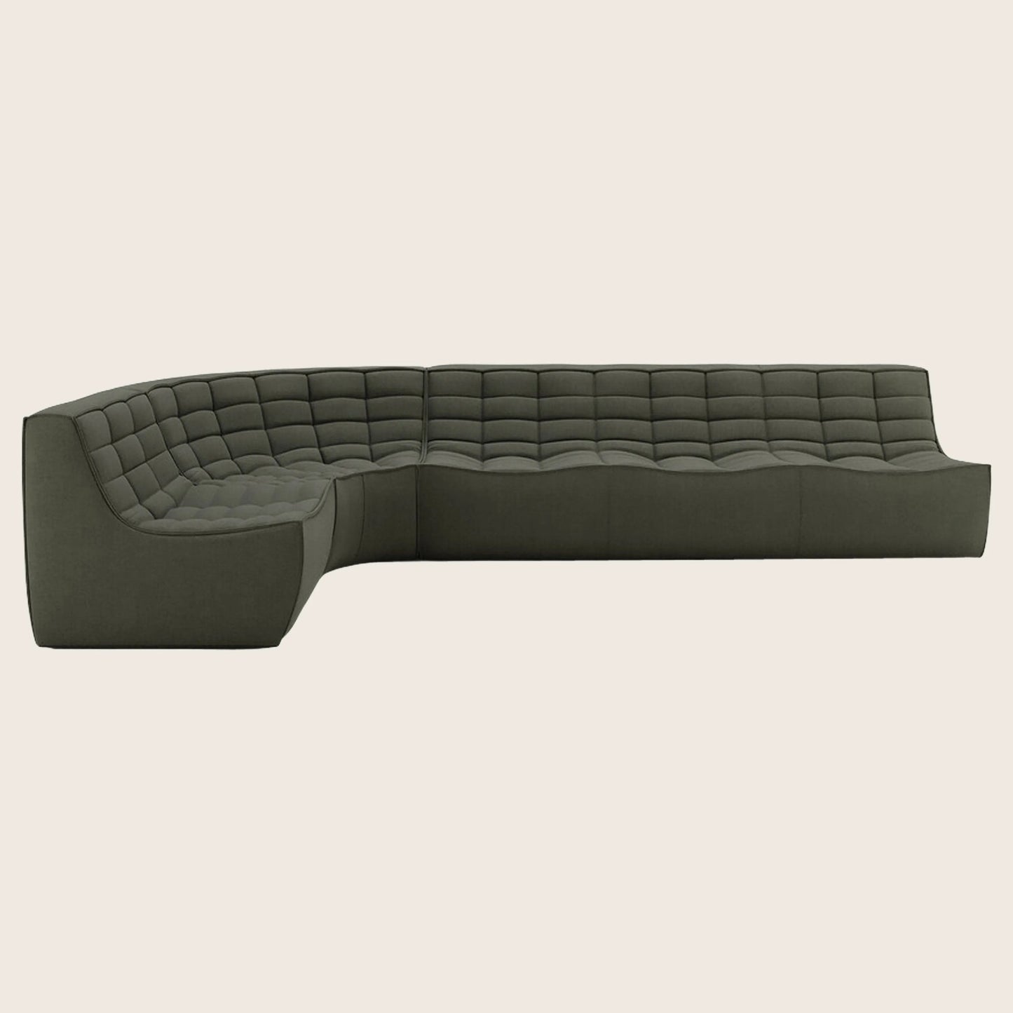 N701 Modular Round-Corner Sectional