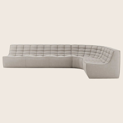 N701 Modular Round-Corner Sectional