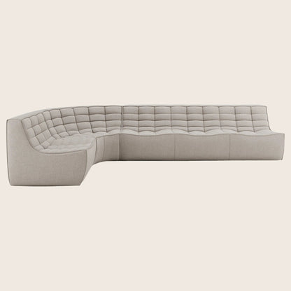 N701 Modular Round-Corner Sectional