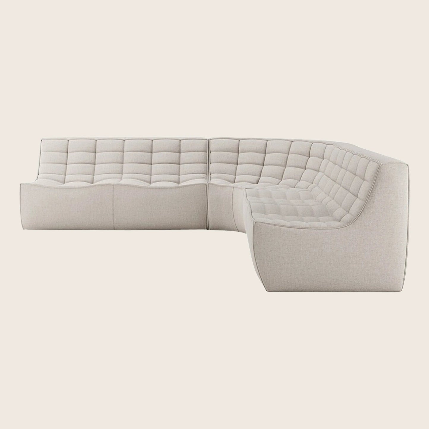 N701 Modular Round-Corner Sectional