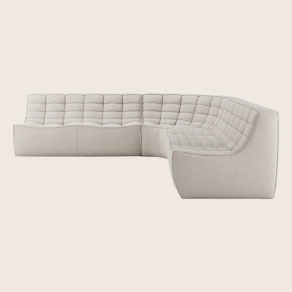 N701 Modular Round-Corner Sectional