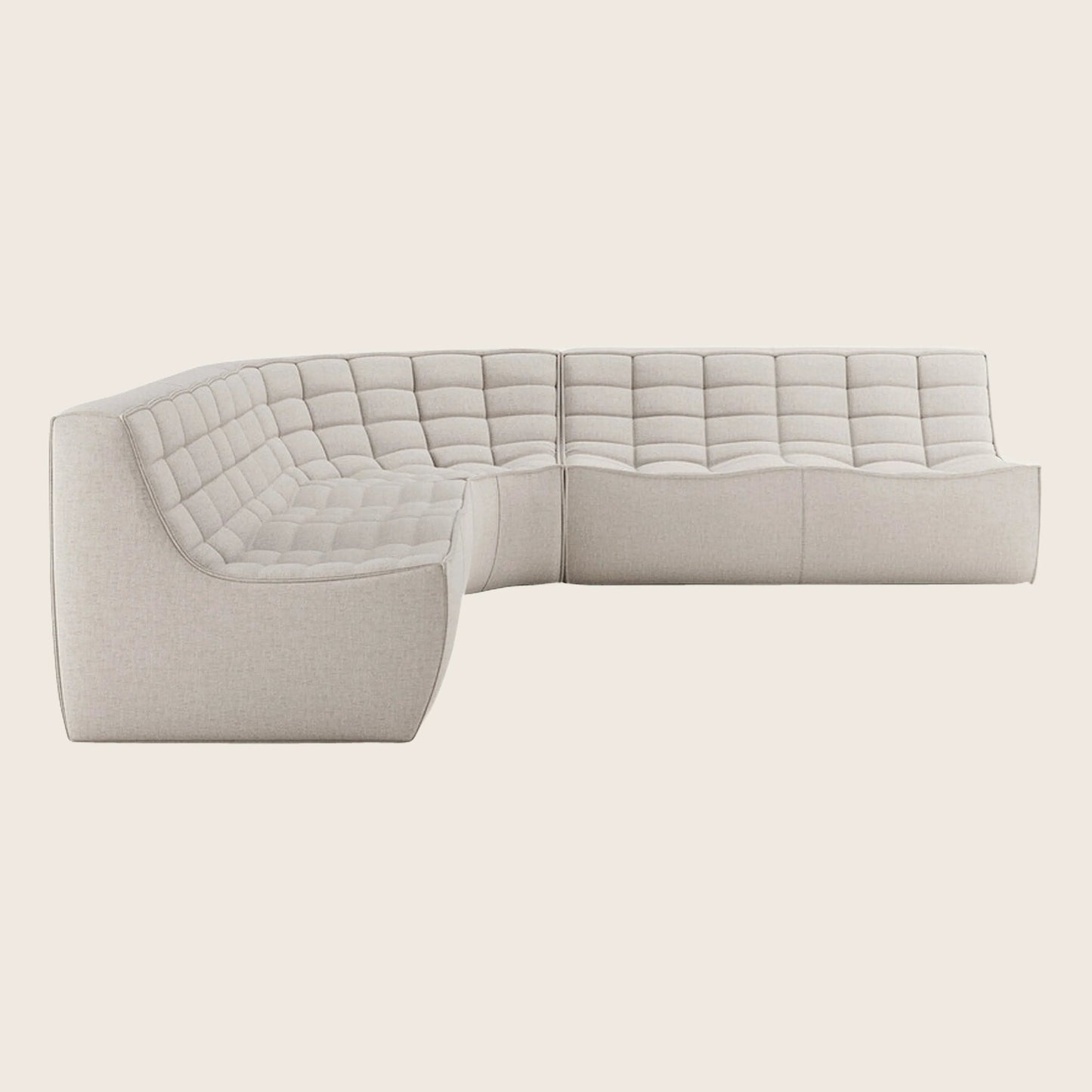 N701 Modular Round-Corner Sectional