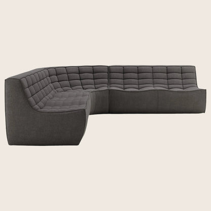 N701 Modular Round-Corner Sectional