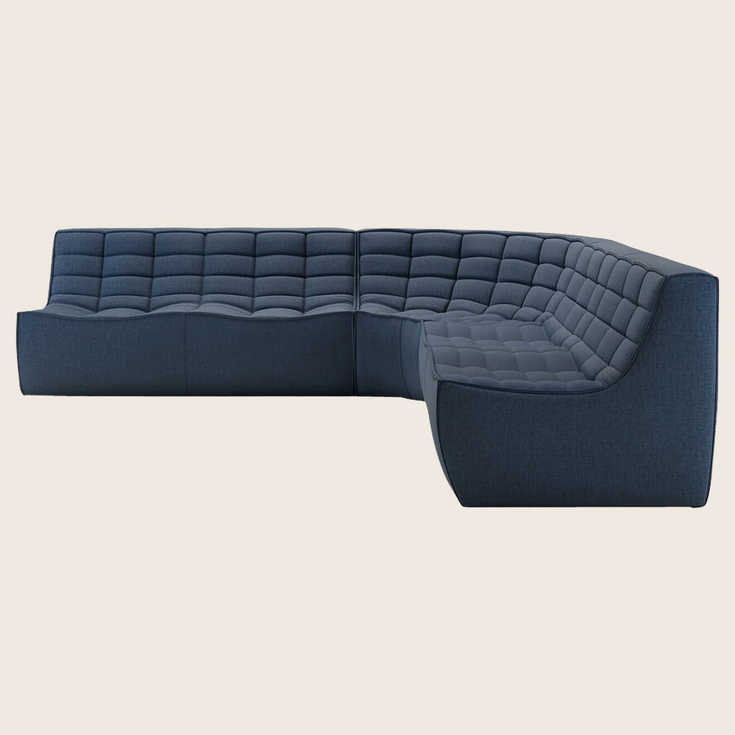 N701 Modular Round-Corner Sectional
