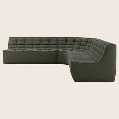 N701 Modular Round-Corner Sectional