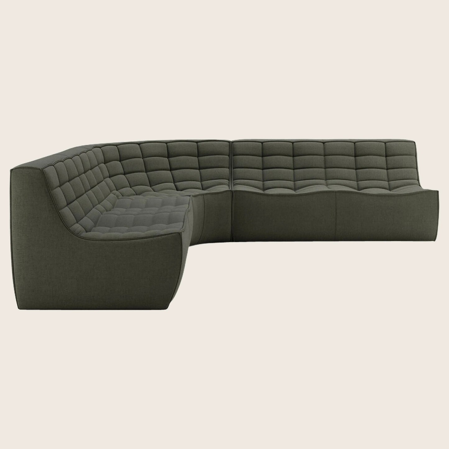 N701 Modular Round-Corner Sectional