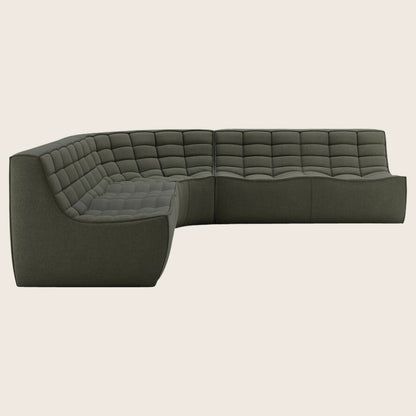 N701 Modular Round-Corner Sectional