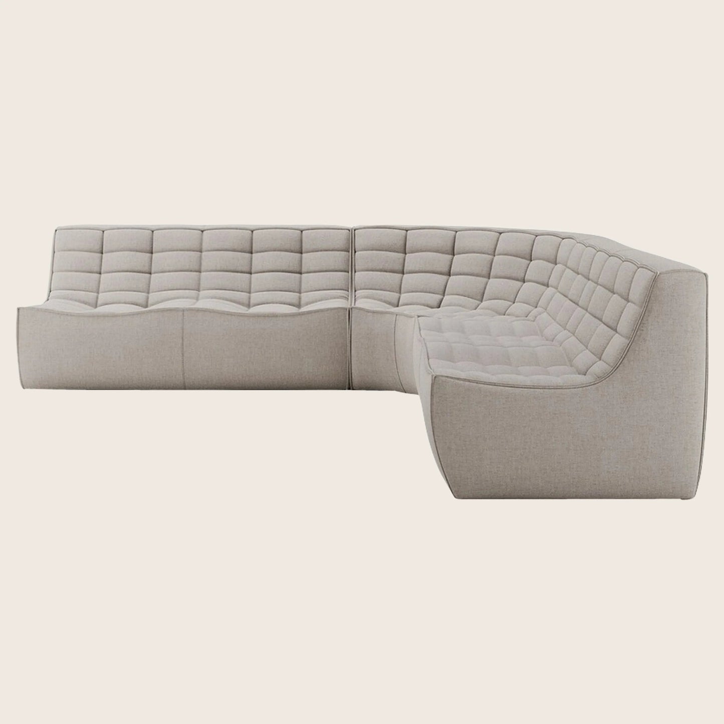 N701 Modular Round-Corner Sectional