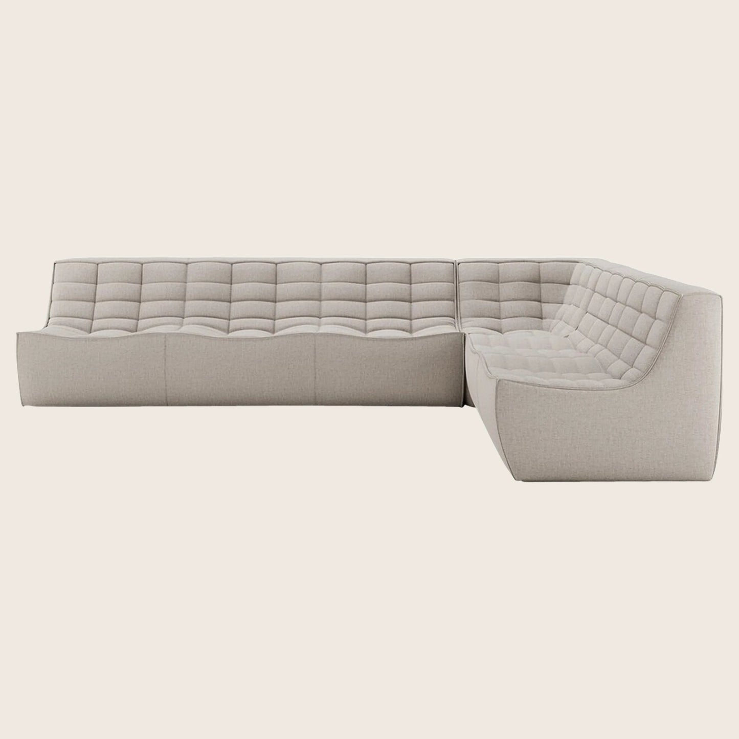 N701 Modular Square-Corner Sectional