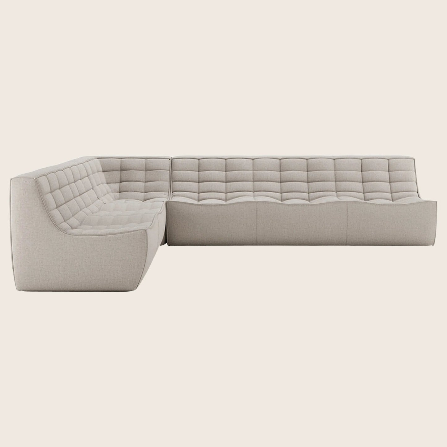 N701 Modular Square-Corner Sectional