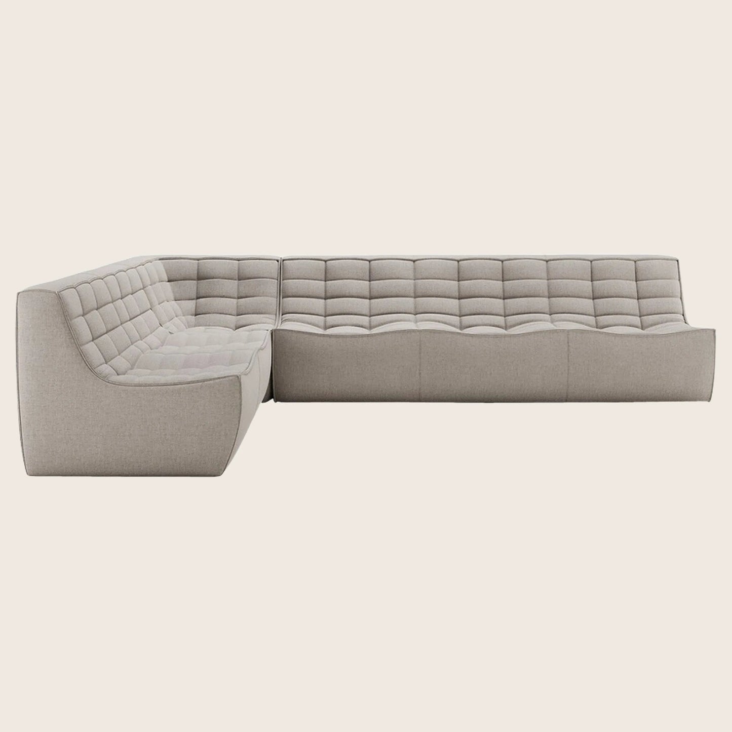 N701 Modular Square-Corner Sectional