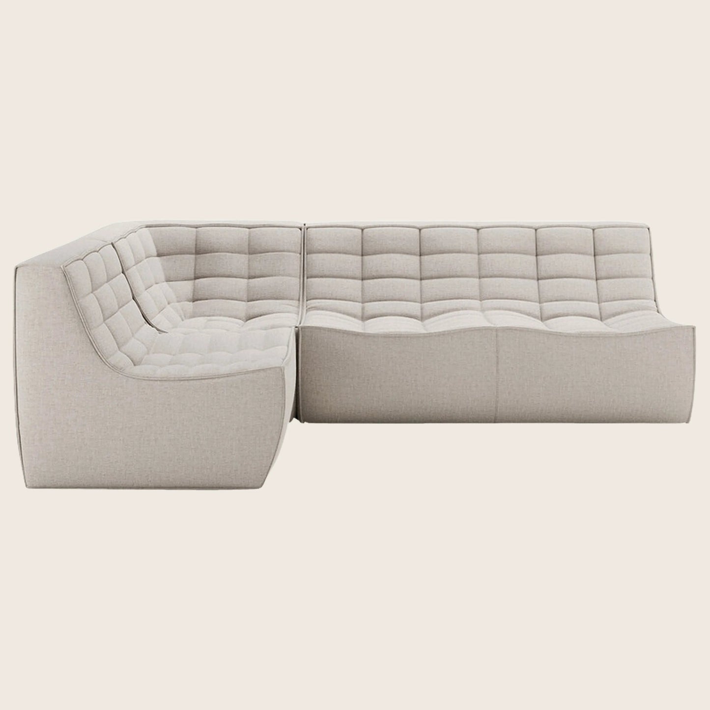 N701 Modular Square-Corner Sectional