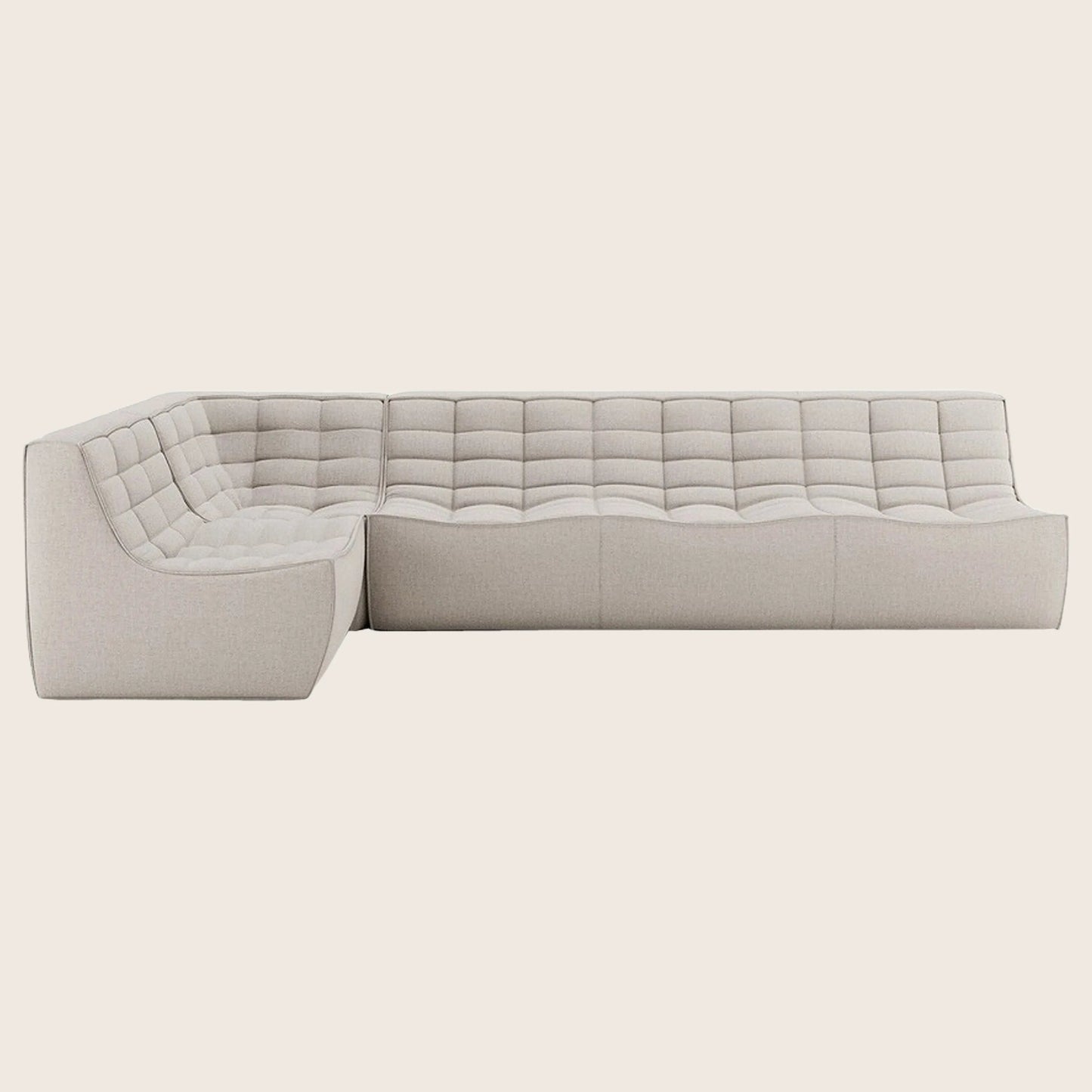 N701 Modular Square-Corner Sectional