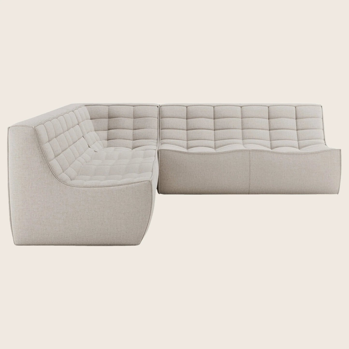 N701 Modular Square-Corner Sectional