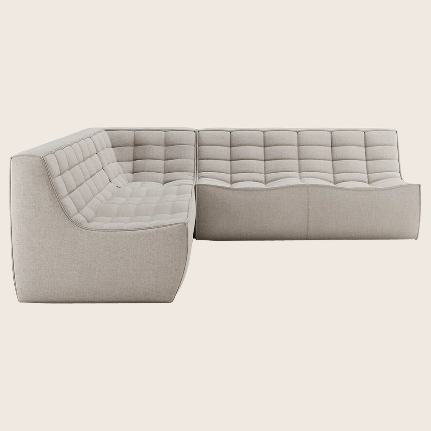 N701 Modular Square-Corner Sectional