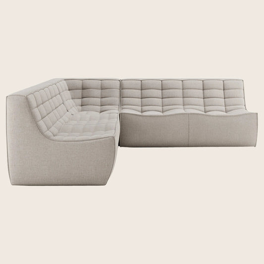 N701 Modular Square-Corner Sectional