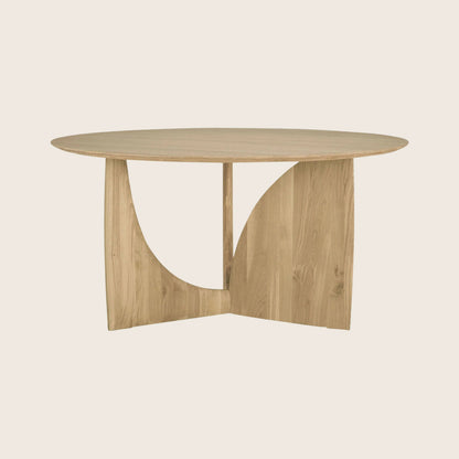 Geometric Round Dining Table