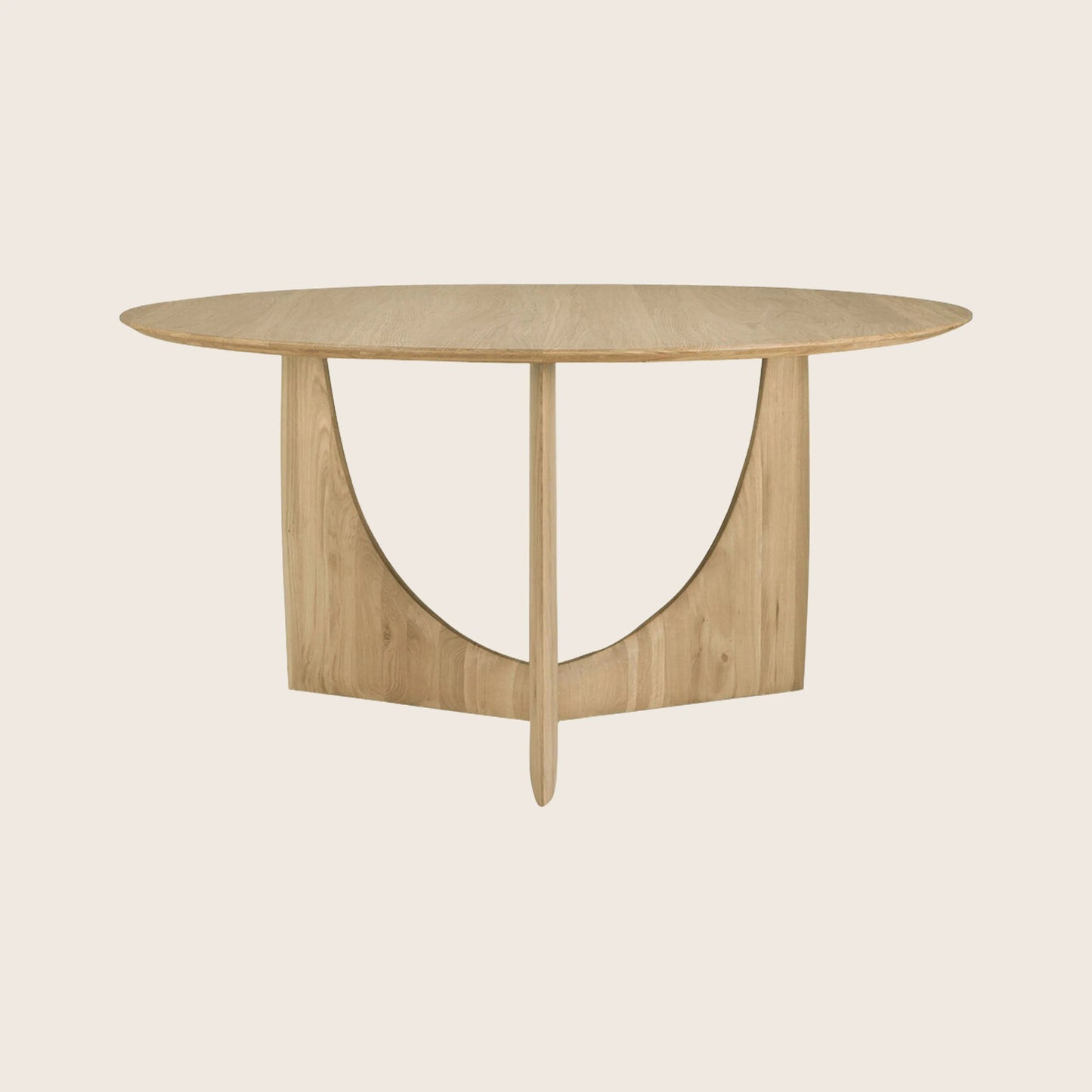 Geometric Round Dining Table