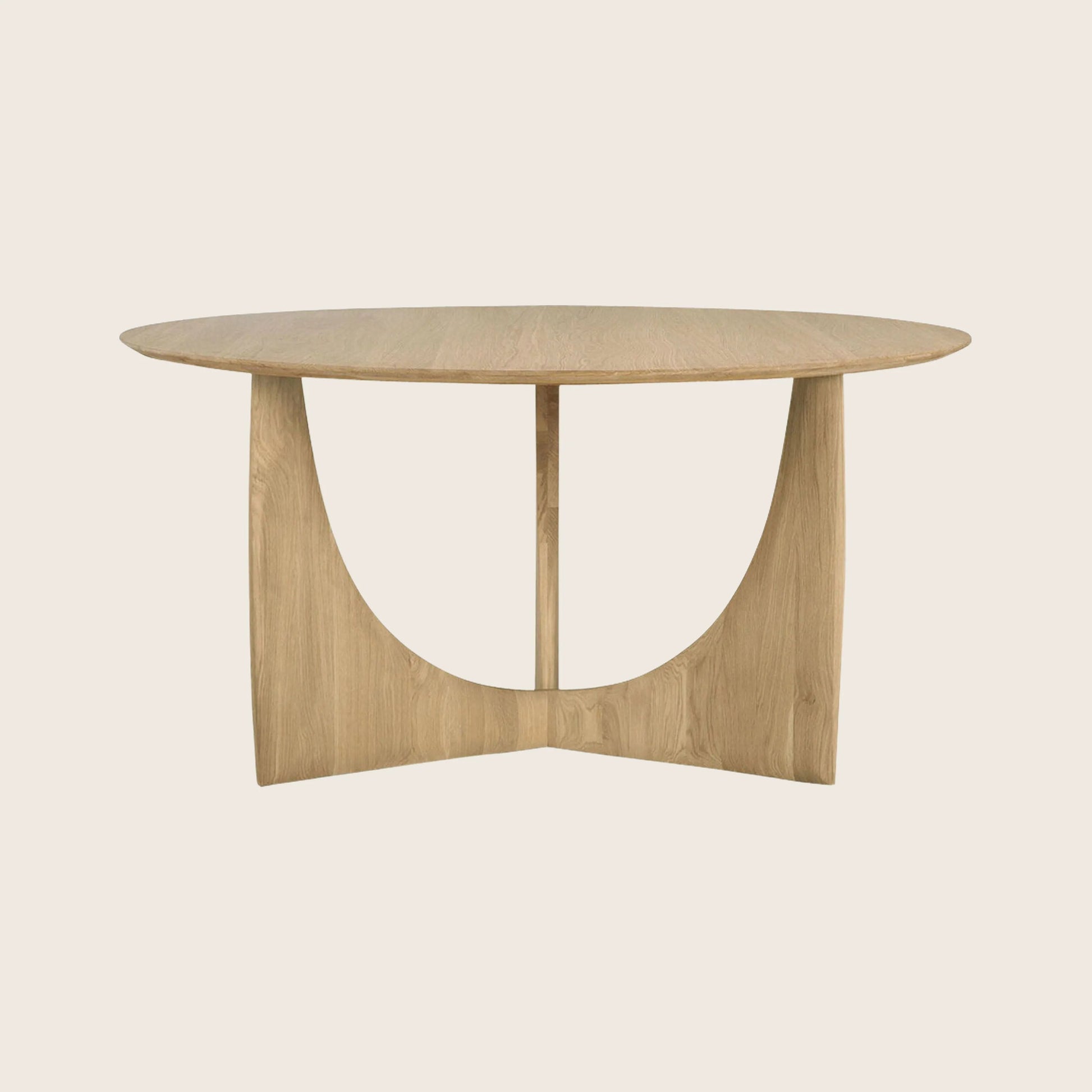 Geometric Round Dining Table