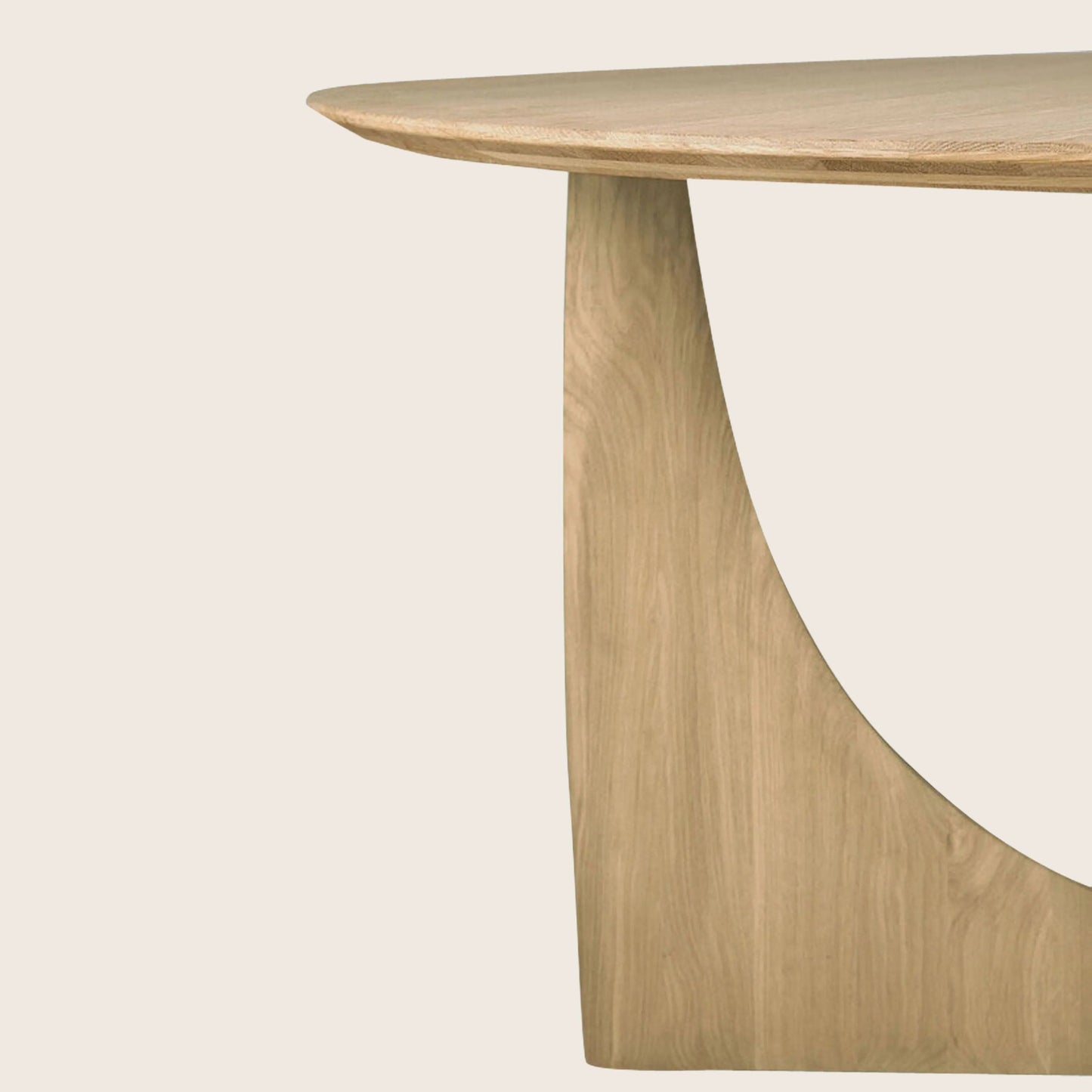 Geometric Round Dining Table