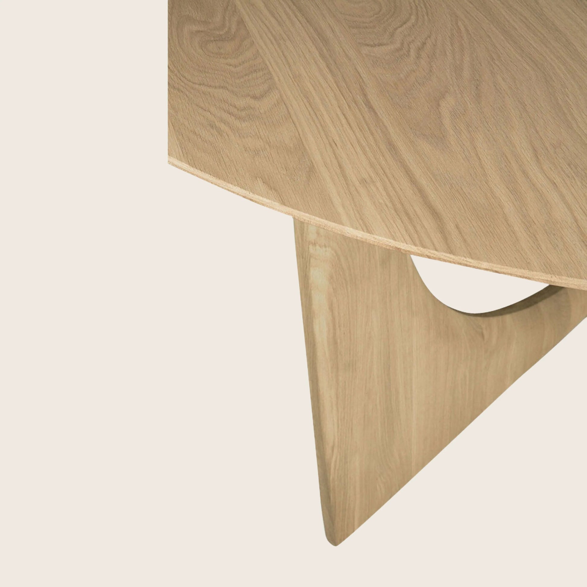 Geometric Round Dining Table