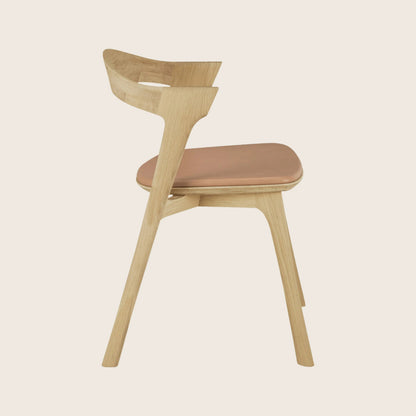 Leather Bok Side Chair