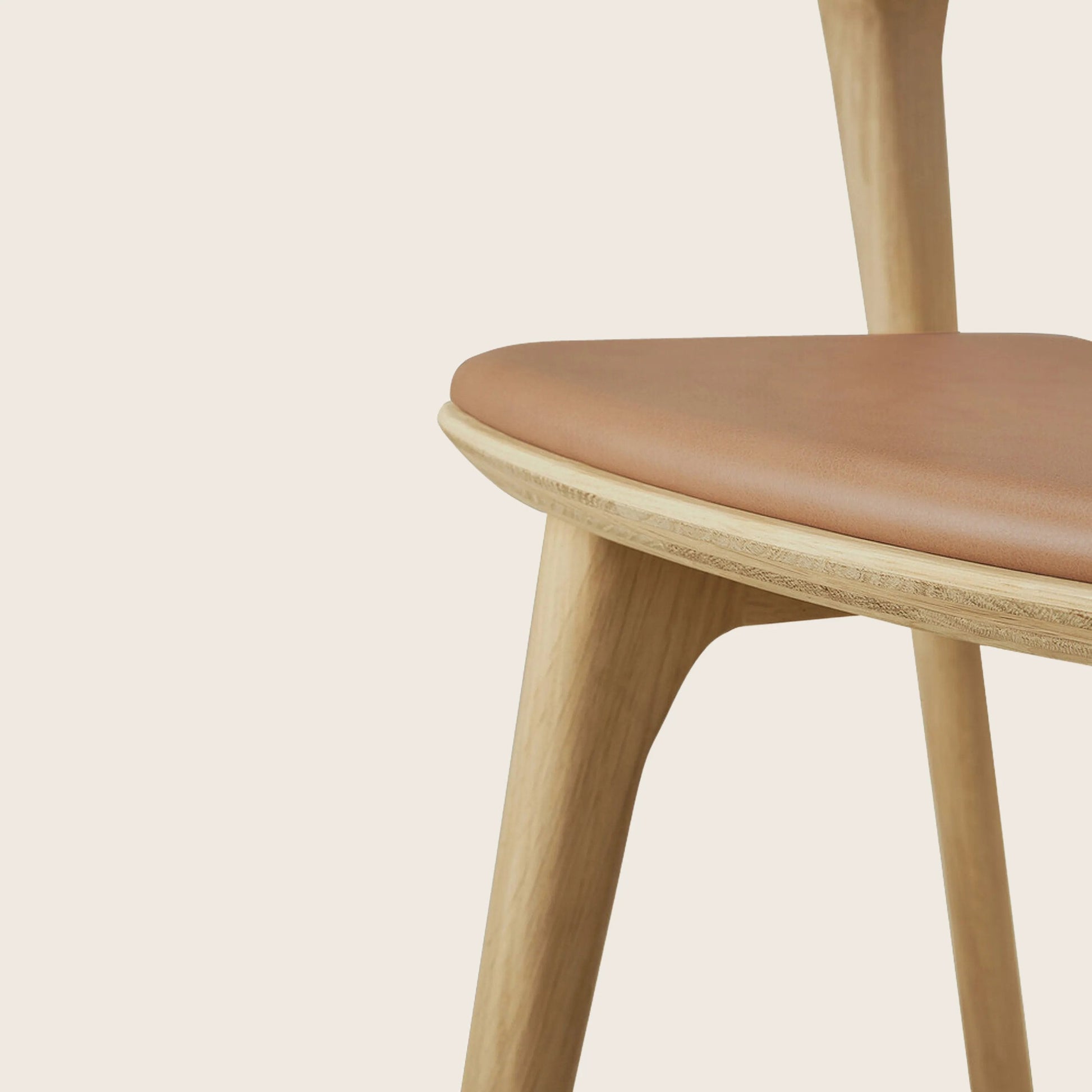 Leather Bok Side Chair