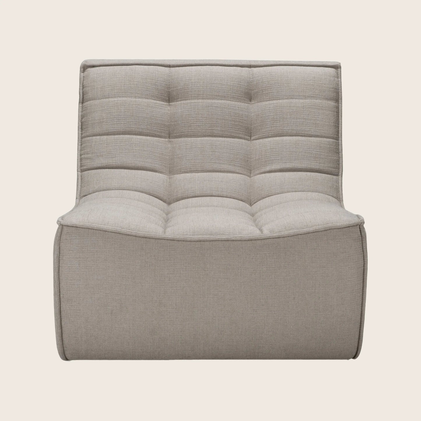 N701 Tufted Armless Chair