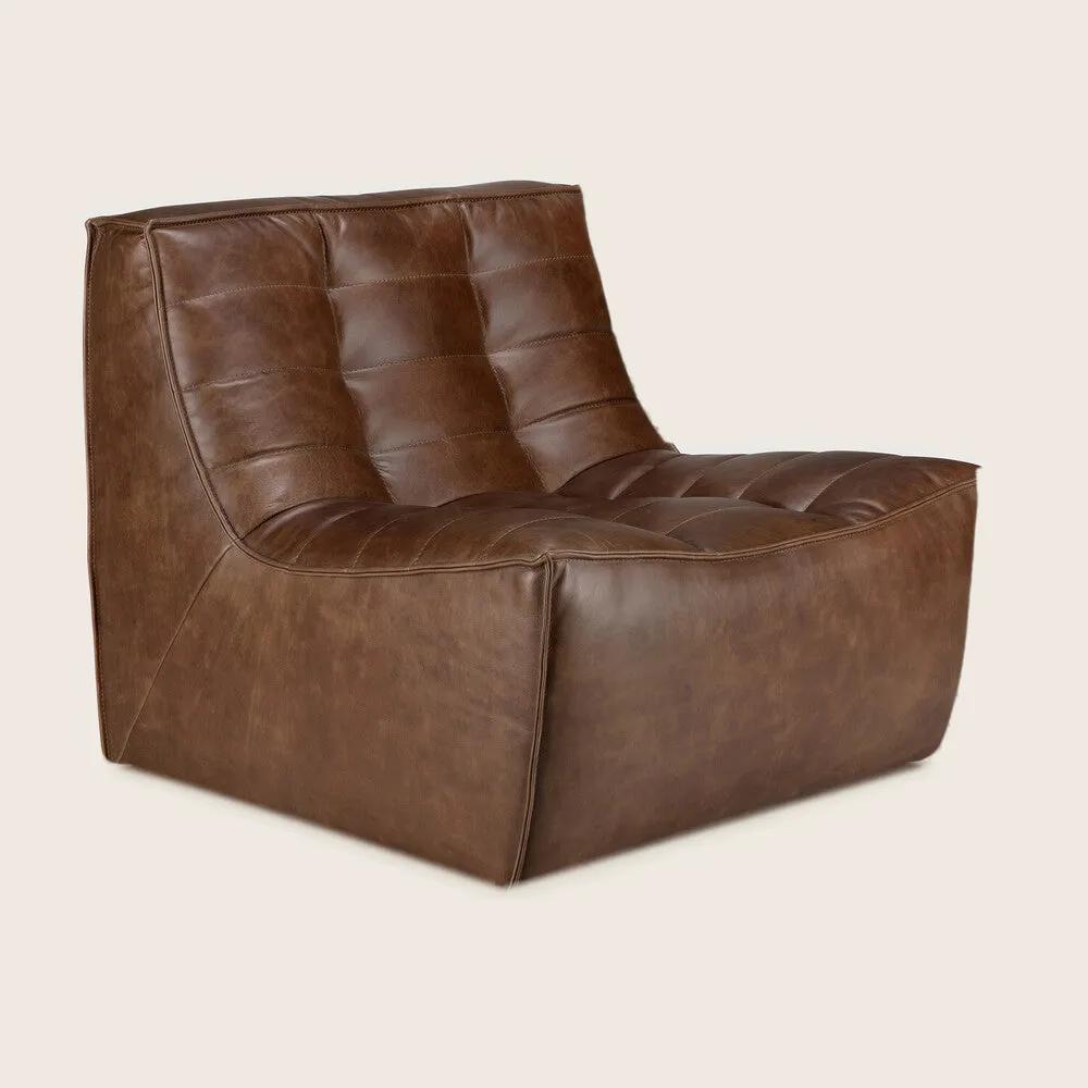 N701 Tufted Armless Chair