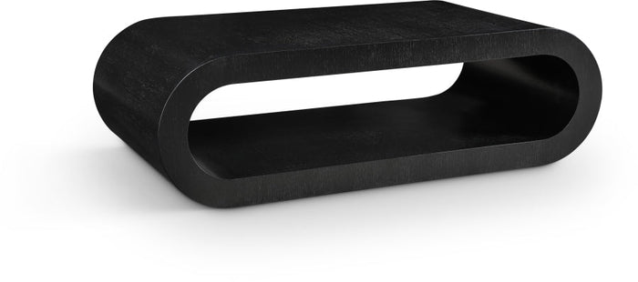 Sono Paper Veneer Coffee Table - Black