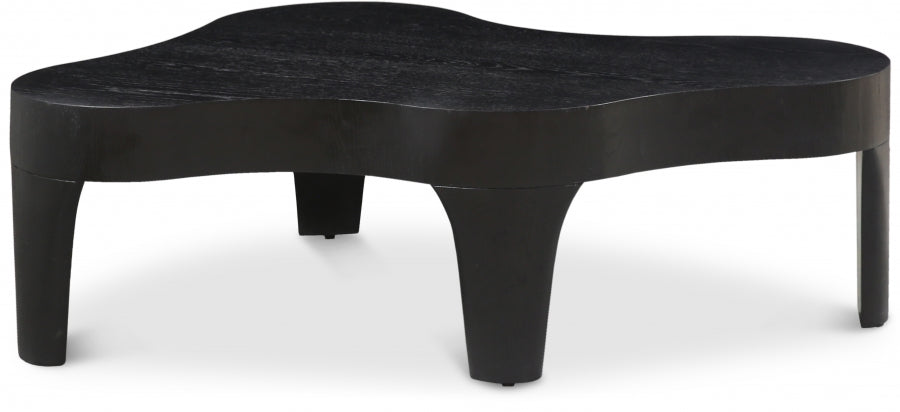 Oakley Oak Wood Coffee Table - Black