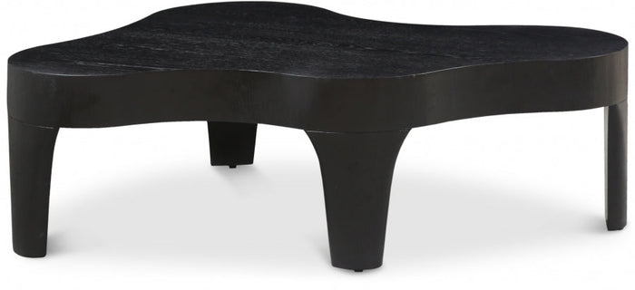 Oakley Oak Wood Coffee Table - Black