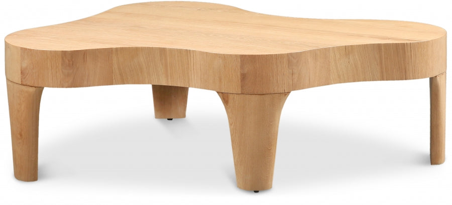 Oakley Oak Wood Coffee Table - Natural