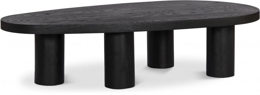 Beekman Oak Wood Coffee Table - Black