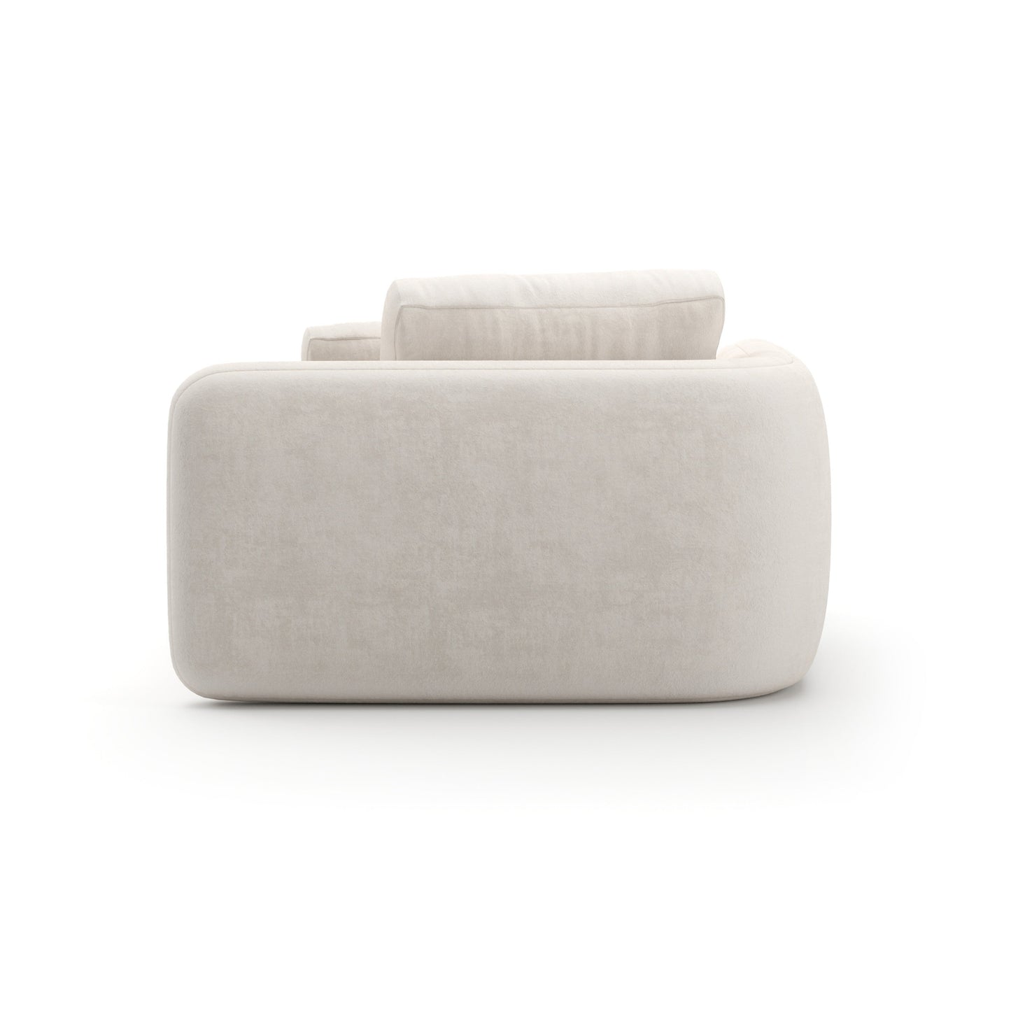 Overlap Laf Chaise Ecru